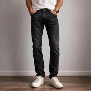 Ted Baker Black Slim Fit Jeans Men’s 30x32 Dark Wash Denim